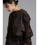 【Atelier plie】プリーツティアードジレ《2025Autumn catalog item》