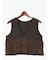 【Atelier plie】プリーツティアードジレ《2025Autumn catalog item》