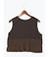 【Atelier plie】プリーツティアードジレ《2025Autumn catalog item》