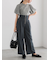 ハイウエストフロントジップワイドパンツ《2025Autumn catalog item》