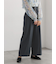 ハイウエストフロントジップワイドパンツ《2025Autumn catalog item》