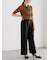 ハイウエストフロントジップワイドパンツ《2025Autumn catalog item》