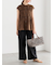 ハイウエストフロントジップワイドパンツ《2025Autumn catalog item》
