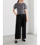 ハイウエストフロントジップワイドパンツ《2025Autumn catalog item》