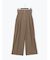 ハイウエストフロントジップワイドパンツ《2025Autumn catalog item》
