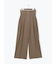 ハイウエストフロントジップワイドパンツ《2025Autumn catalog item》