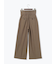 ハイウエストフロントジップワイドパンツ《2025Autumn catalog item》