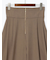ハイウエストフロントジップワイドパンツ《2025Autumn catalog item》