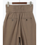 ハイウエストフロントジップワイドパンツ《2025Autumn catalog item》