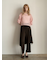 ラップスカートレイヤードストレートパンツ《2025Autumn catalog item》