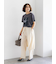 ラップスカートレイヤードストレートパンツ《2025Autumn catalog item》