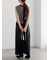 シフォンフリルニットベスト
