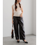 シフォンフリルニットベスト