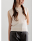 シフォンフリルニットベスト