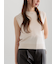 シフォンフリルニットベスト