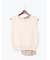 シフォンフリルニットベスト