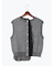 シフォンフリルニットベスト