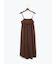 【Atelier plier】シアープリーツコンビドレス