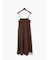 【Atelier plier】シアープリーツコンビドレス