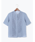 【WEB限定カラーあり】フロントレース5分袖ブラウス