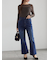パッチワークレースクルーネックTOPS《2025Autumn catalog vol.2 item》