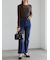 パッチワークレースクルーネックTOPS《2025Autumn catalog vol.2 item》