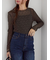 パッチワークレースクルーネックTOPS《2025Autumn catalog vol.2 item》