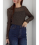 パッチワークレースクルーネックTOPS《2025Autumn catalog vol.2 item》