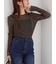 パッチワークレースクルーネックTOPS《2025Autumn catalog vol.2 item》