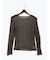 パッチワークレースクルーネックTOPS《2025Autumn catalog vol.2 item》