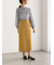 エコスエードベルテッドスカート《2025Autumn catalog vol.2 item》