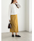 エコスエードベルテッドスカート《2025Autumn catalog vol.2 item》