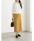 エコスエードベルテッドスカート《2025Autumn catalog vol.2 item》