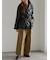 レザーショートトレンチコート《2025Autumn catalog vol.2 item》