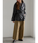レザーショートトレンチコート《2025Autumn catalog vol.2 item》