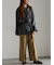 レザーショートトレンチコート《2025Autumn catalog vol.2 item》