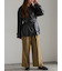 レザーショートトレンチコート《2025Autumn catalog vol.2 item》