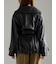 レザーショートトレンチコート《2025Autumn catalog vol.2 item》