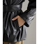 レザーショートトレンチコート《2025Autumn catalog vol.2 item》