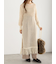 フリンジメッシュニットワンピース《2025Autumn catalog vol.2 item》