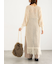 フリンジメッシュニットワンピース《2025Autumn catalog vol.2 item》