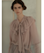 ボウタイチュニックフリルブラウス《2025Autumn catalog vol.2 item》
