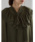 ボウタイチュニックフリルブラウス《2025Autumn catalog vol.2 item》