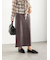 ベロアナロースカート《2025Autumn catalog vol.2 item》
