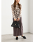 ベロアナロースカート《2025Autumn catalog vol.2 item》