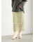 ケミカルレースナロースカート《2025Autumn catalog vol.2 item》