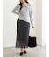 ケミカルレースナロースカート《2025Autumn catalog vol.2 item》