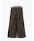 パターンアソートワイドクロップトパンツ
