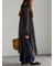 フラワーシフォンフリルネックドレス