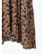 フラワーシフォンフリルネックドレス